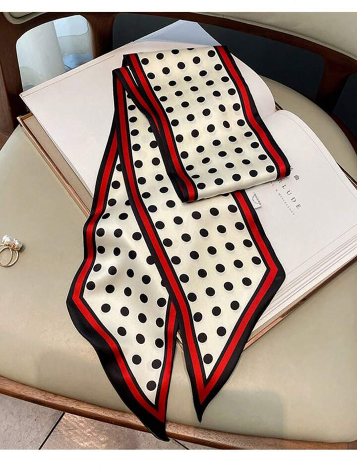 1pc Small Satin Scarf Decorative Neck Scarf Headband Hair Tie Bundle Bandana,Hair Band,Head Band ... | SHEIN