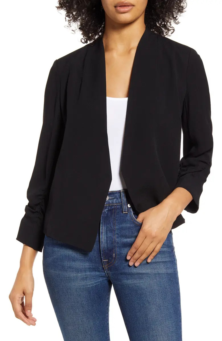 Halogen® Open Front Blazer | Nordstrom | Nordstrom