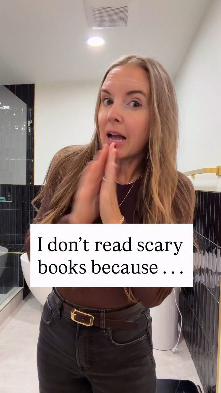 Scary books and I do not have a good relationship 🫣

But the “scary book” section of the library when I was an elementary school librarian was always empty because lots of kids LOVE them!