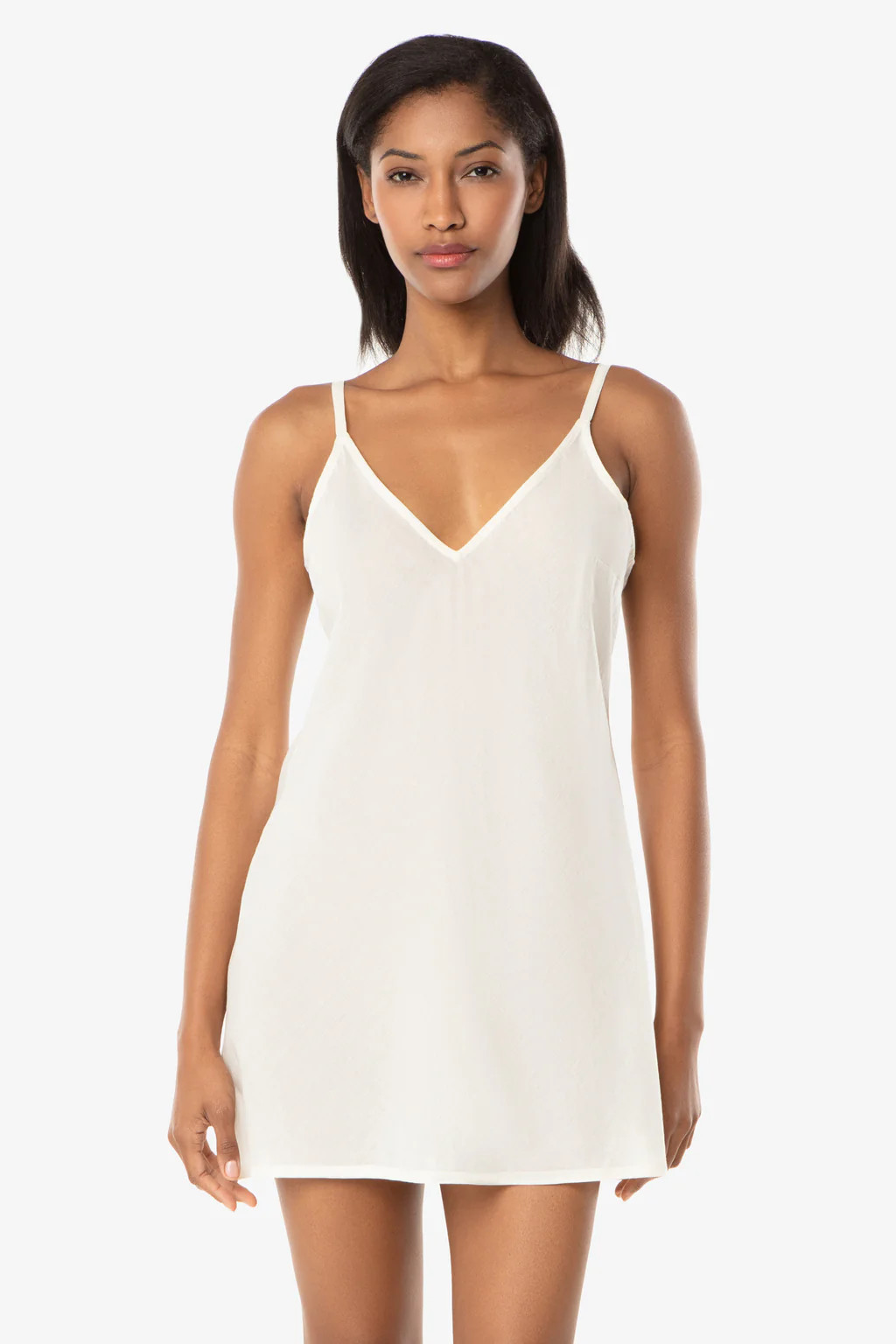V-Neck Slip  |  Ivory | Helen Jon