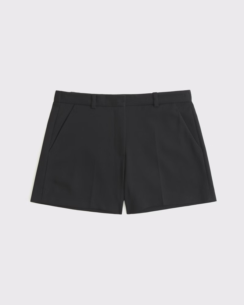 Mid Rise Tailored Short | Abercrombie & Fitch (US)