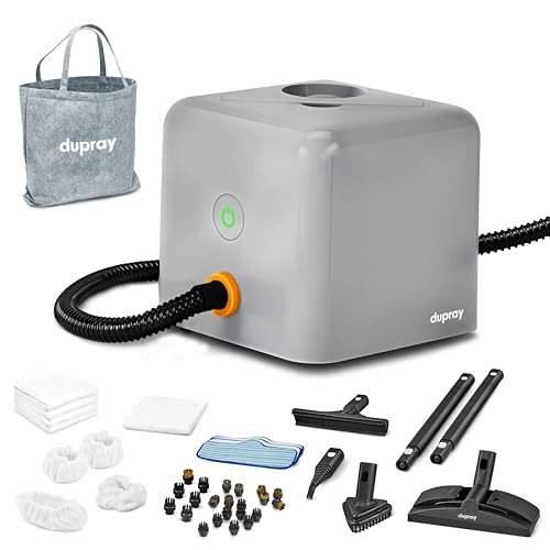 Dupray Neat Plus Steam Cleaner with 40-piece Accessory Kit - Powerful multi-purpose steamer designed for deep cleaning floors, upholstery, grout, and more. * Kills 99.9% of Bacteria and Viruses | Amazon (US)