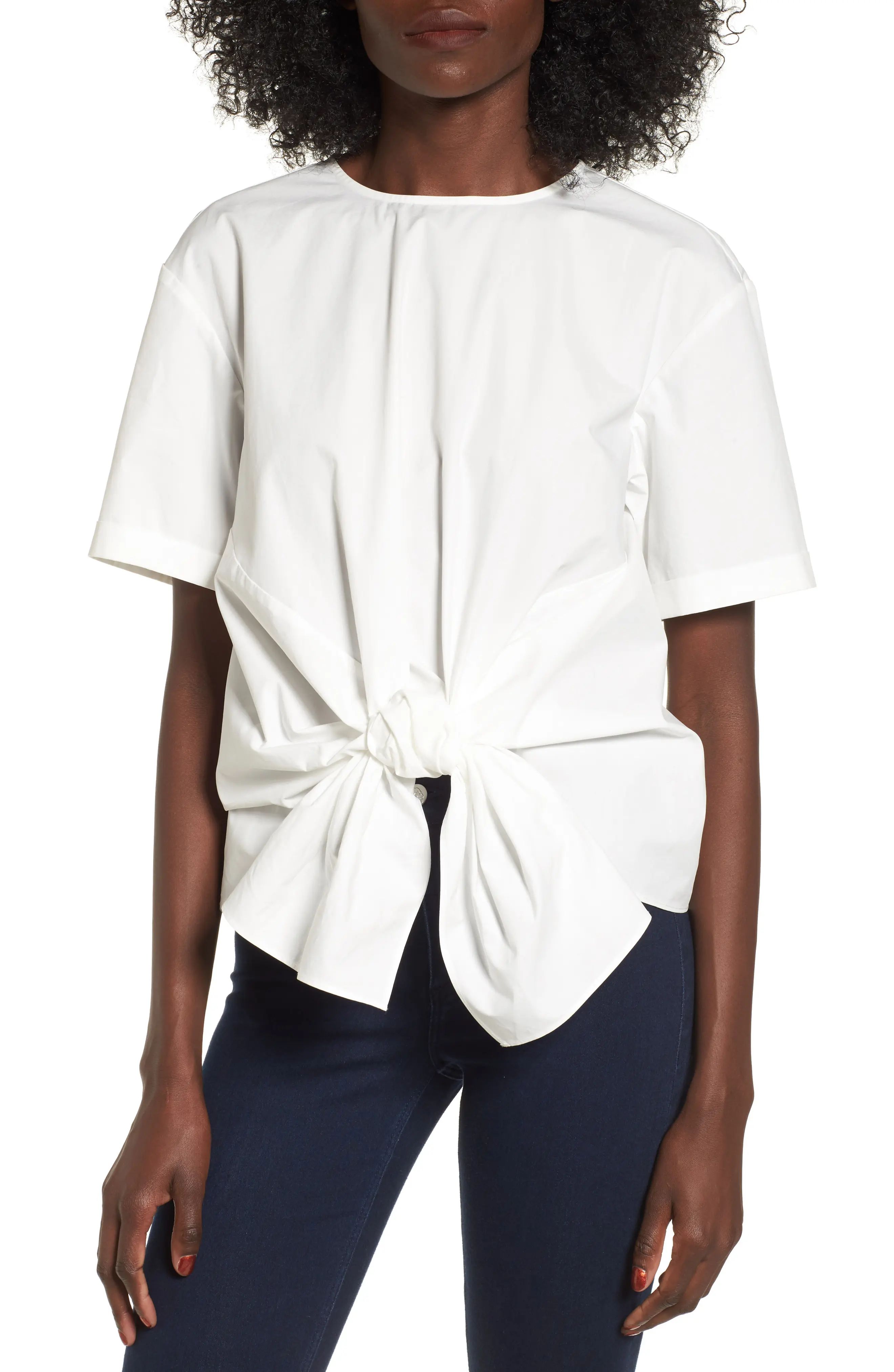 Tie Front Blouse | Nordstrom