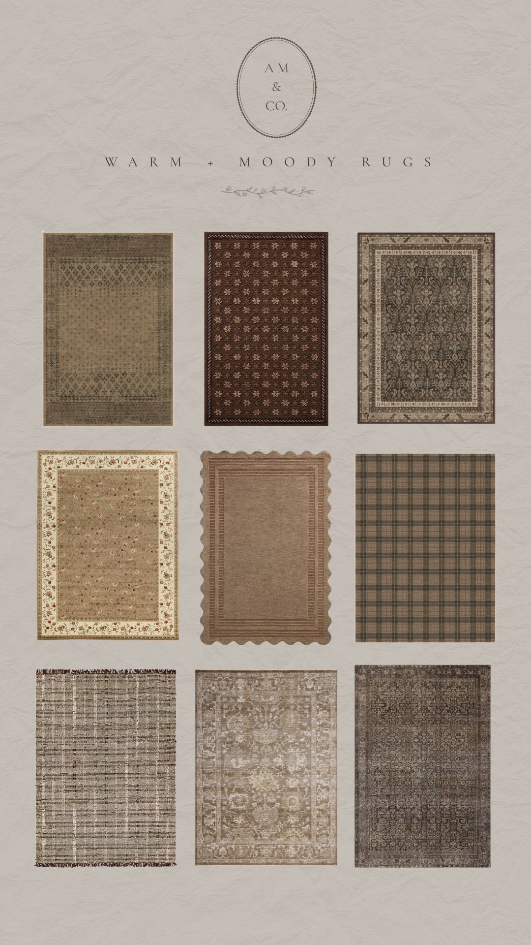Warm rugs for fall 🍂 Rich tones, cozy texture, and just the right amount of pattern to make a space feel a little more layered for the season.

#FallHome #WarmInteriors #RugInspo #CozyHome #FallDecor

#LTKSeasonal #LTKHome