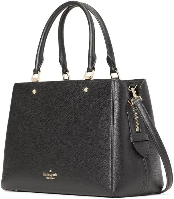 Kate Spade Leila Medium Triple Compartment Satchel Crossbody Bag Purse Handbag | Amazon (US)