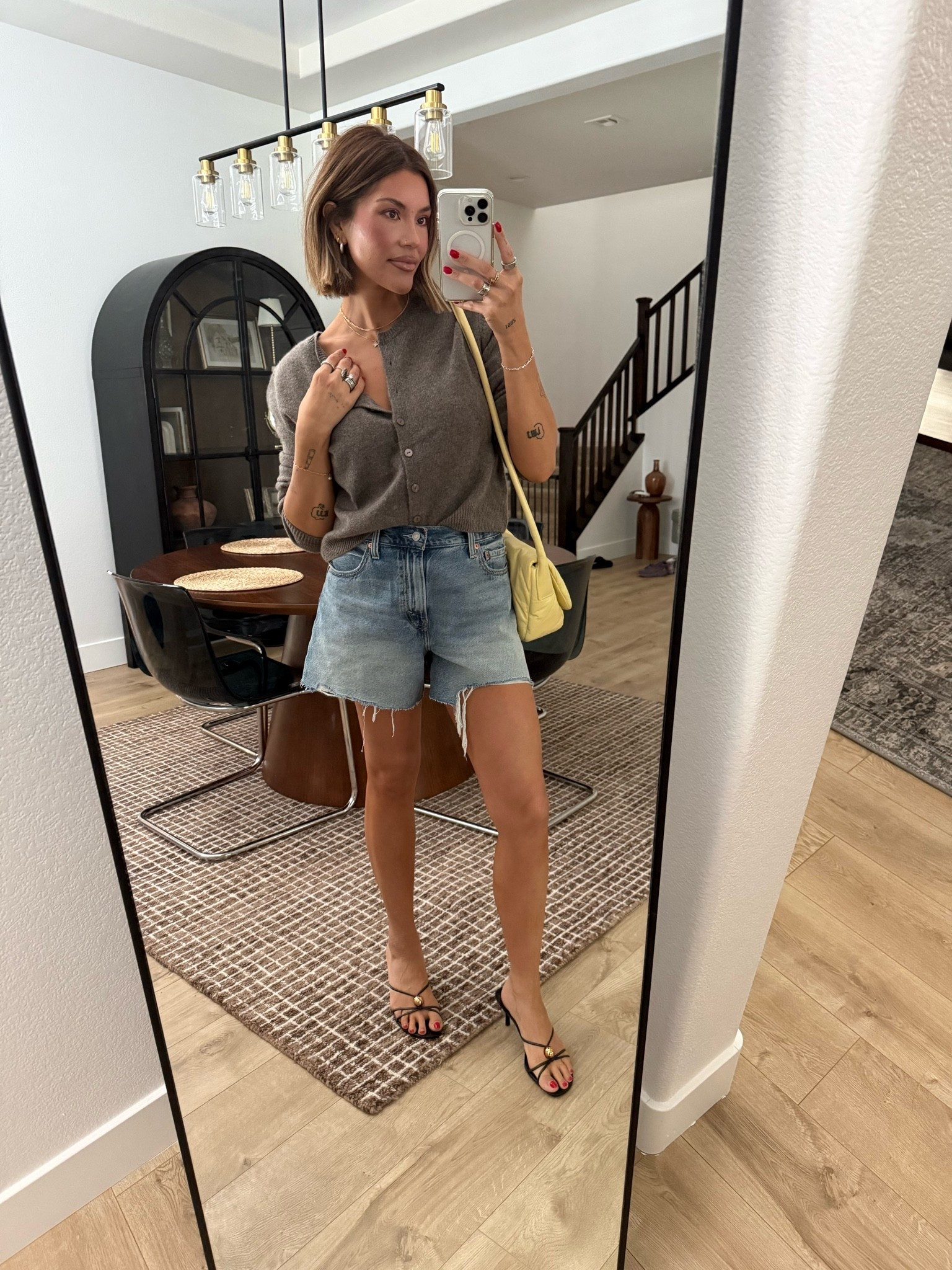 Soft spring mornings, church days, and an outfit that feels effortless but still elevated ☁️✨
A cozy cashmere moment paired with denim shorts and the cutest little kitten heel flip flops = my favorite kind of balance lately 🤍

Comfortable, feminine, and easy to rewear all season long.

#LTKCreator #SpringStyle #ChurchOutfitInspo #EffortlessStyle