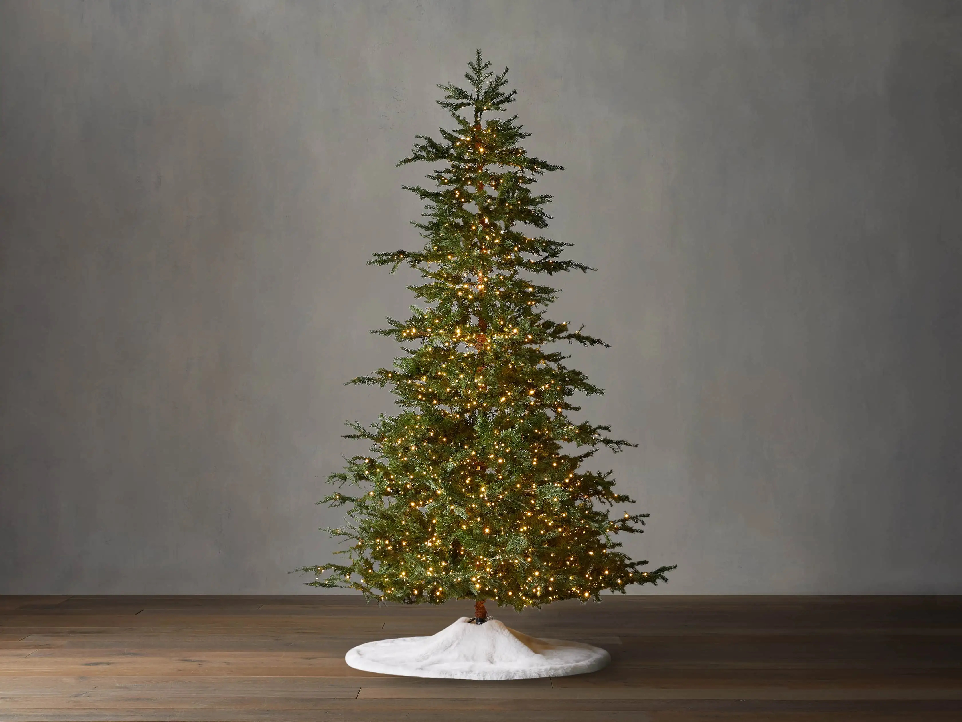 Winter Pre-Lit Faux Pine Tree | Arhaus