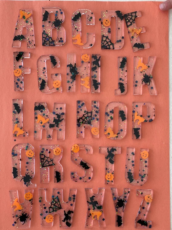 PRE-ORDER Halloween Letters Comes with Extra E L and O | Etsy | Etsy (US)