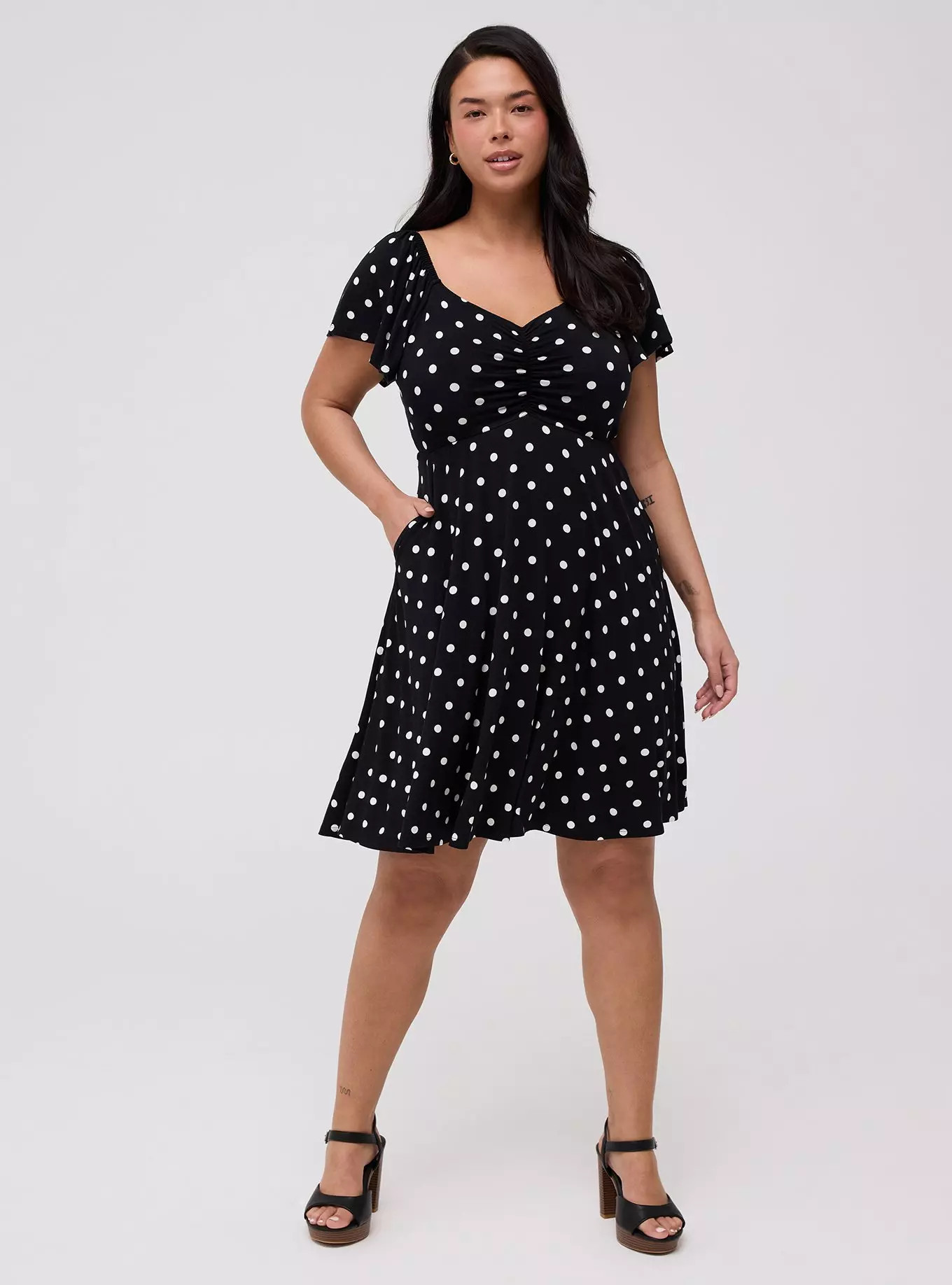 Flutter Sleeve Mini Dress | Torrid (US & Canada)