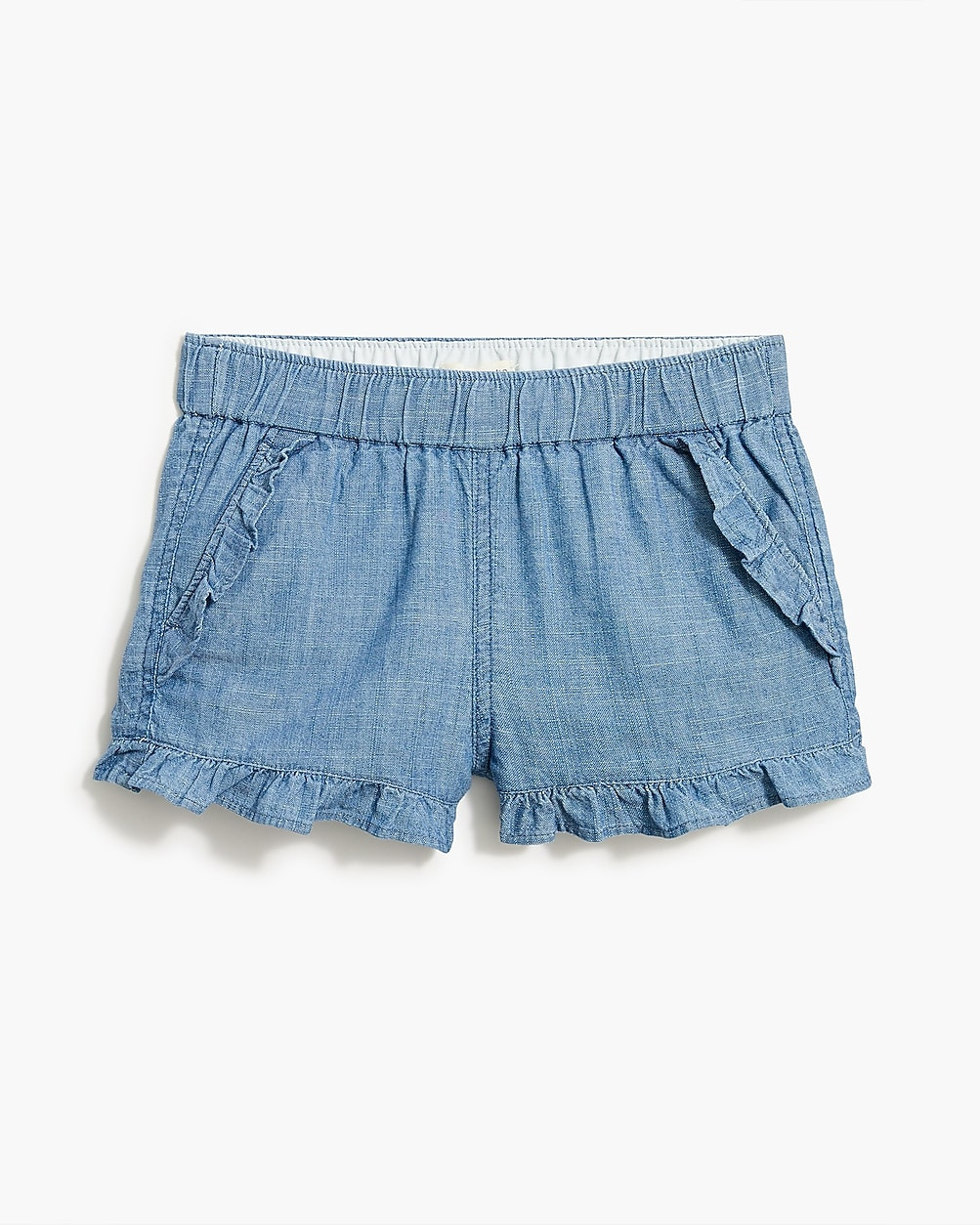 Girls' short with ruffle trim | J.Crew Factory