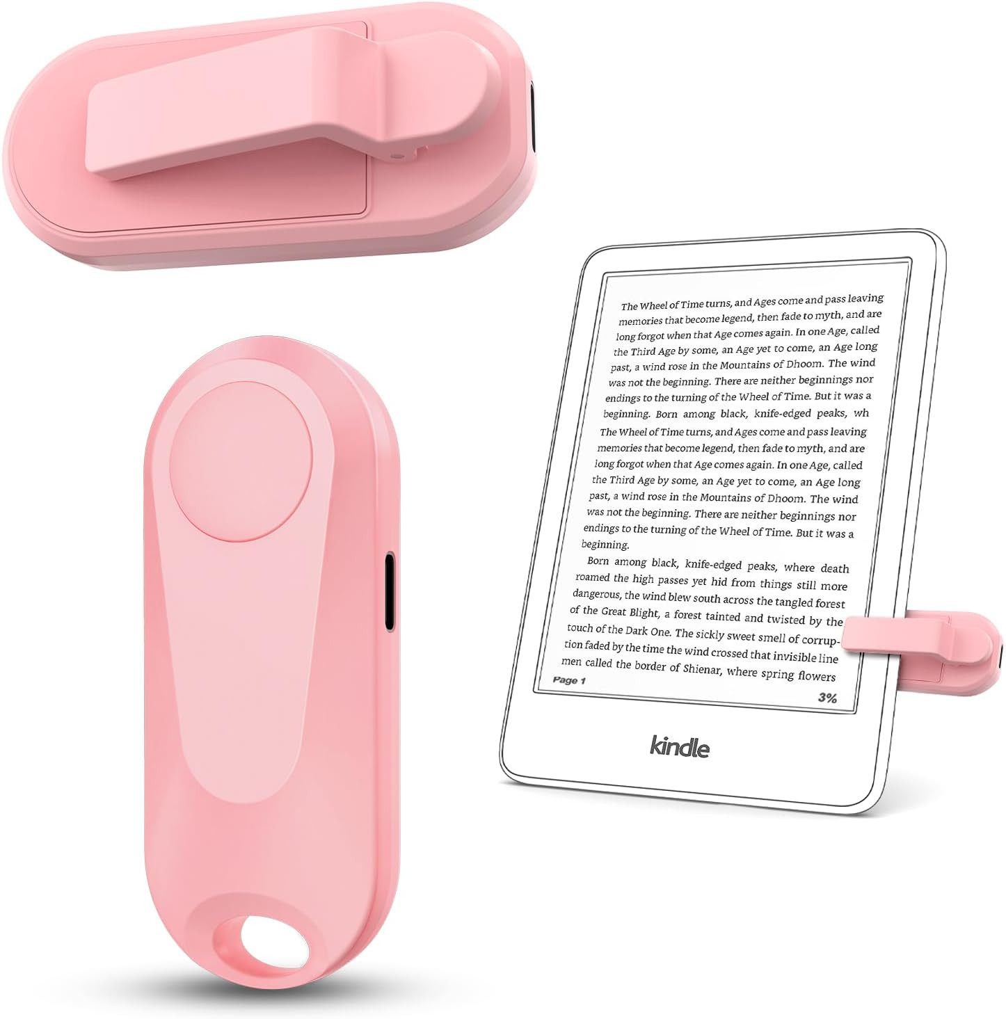 Remote Control Page Turner for Kindle Paperwhite Oasis Kobo eReaders, Camera Camcorder Remote Con... | Amazon (US)