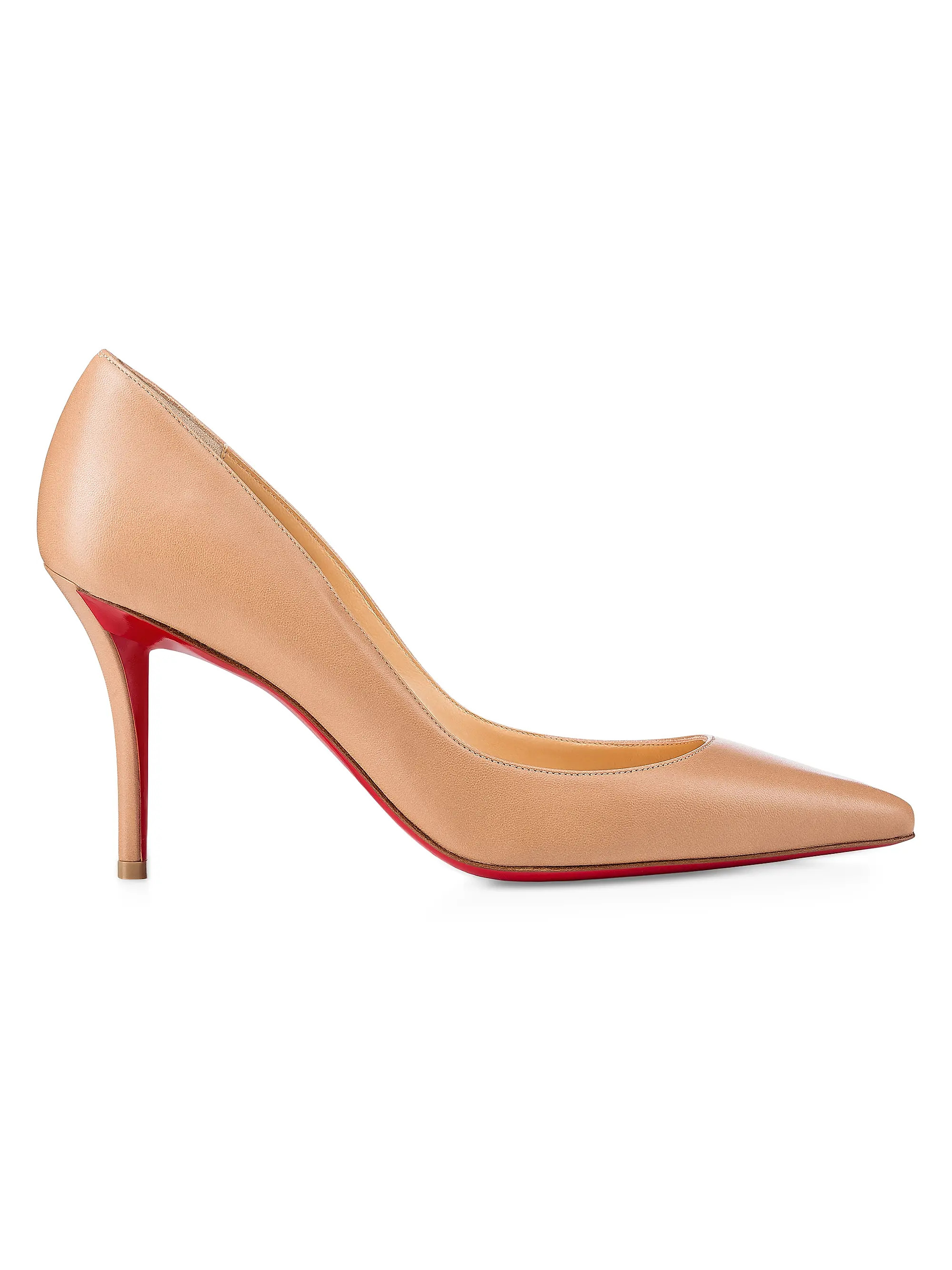 Apostrophy Nappa Leather 85MM Pumps | Saks Fifth Avenue