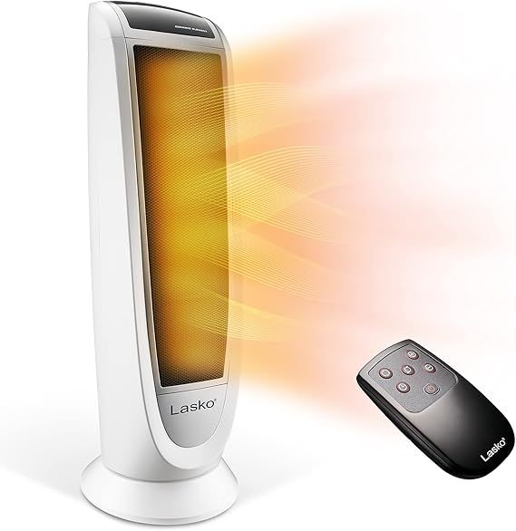 Lasko Oscillating Digital Ceramic Tower Heater for Home with Overheat Protection, Timer and Remot... | Amazon (US)