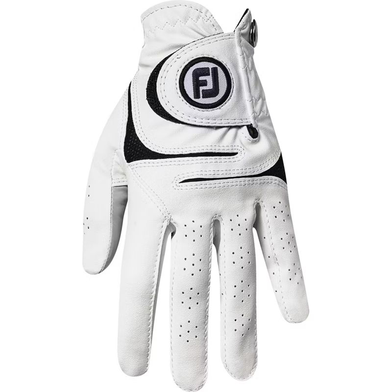 FootJoy Women's Left-Hand WeatherSof WLR Golf Glove White/Black, Large - Golf Gloves at Academy Spor | Academy Sports + Outdoors