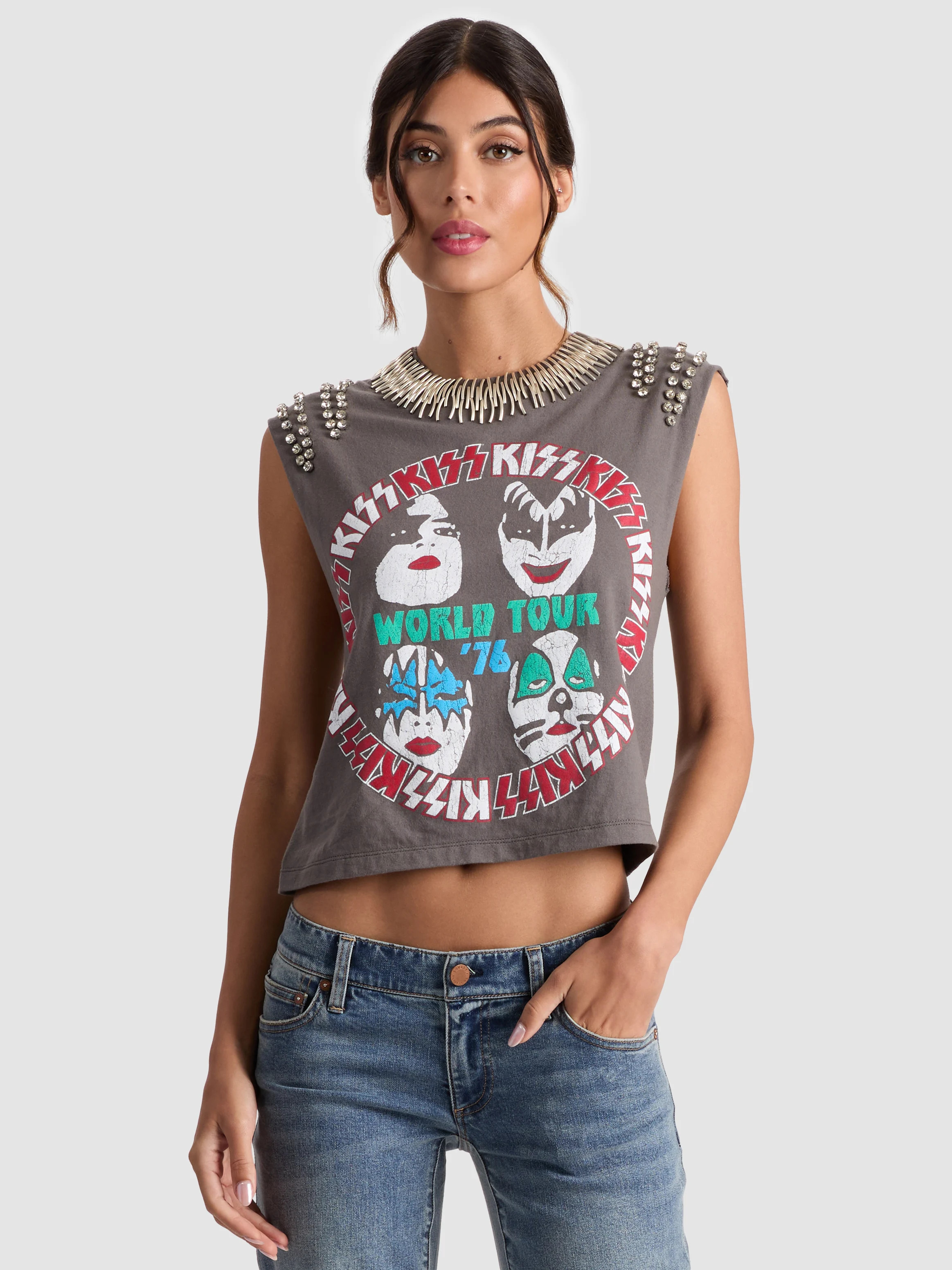 alice + olivia MICAH MUSCLE TANK | Alice + Olivia