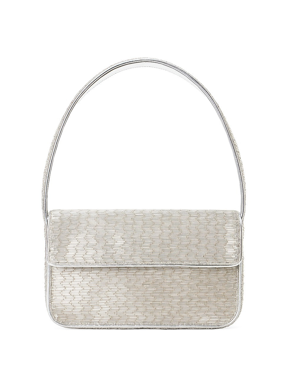Women's Tommy Beaded Shoulder Bag - Silver | Saks Fifth Avenue