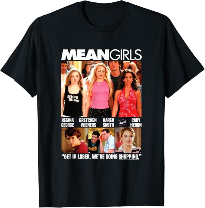 Mean Girls Movie Poster T-Shirt | Amazon (US)