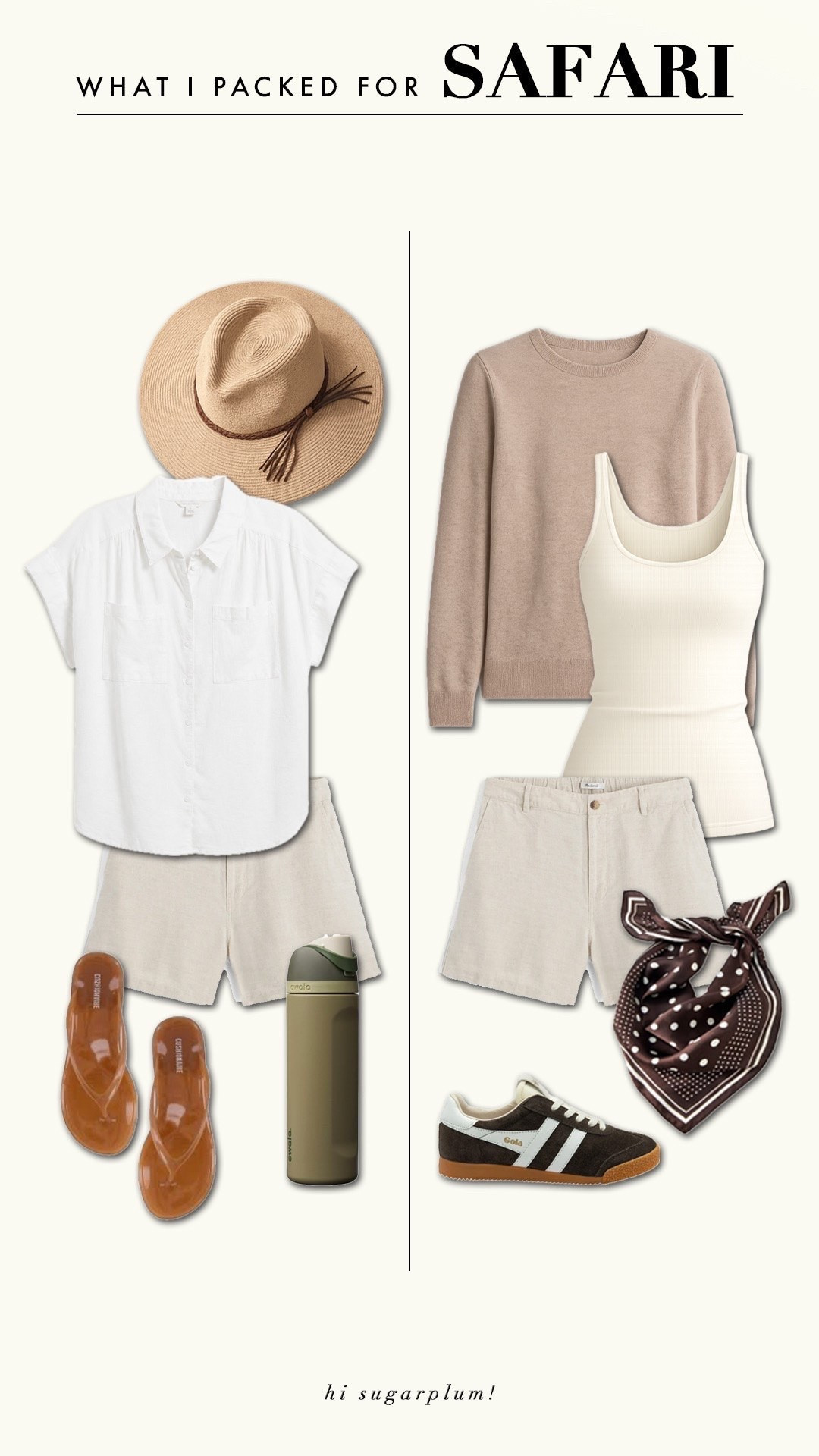 What I Packed for Safari | Hi Sugarplum!

#LTKTravel #LTKdayinmylife #LTKOver40