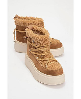 Prologue Shoes Dila Fur Lined Boot (Women) - Macy's | Macy's