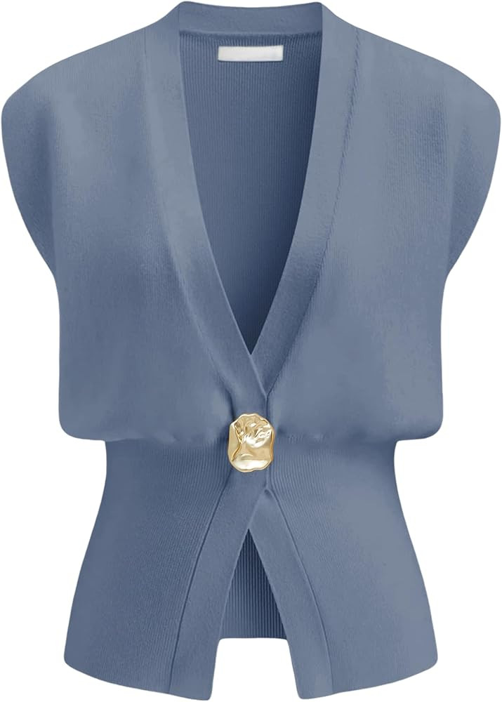 AMEBELLE Womens Vest Tops Pullover V Neck Sleeveless Knit Summer Top for Women | Amazon (US)