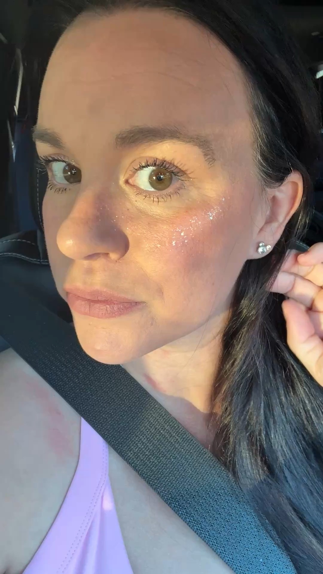 Disney park day makeup! My essentials. No filter bad and poor lighting since I did my makeup in the car. This is just 100% real me. 

#LTKmomlife #LTKBeauty