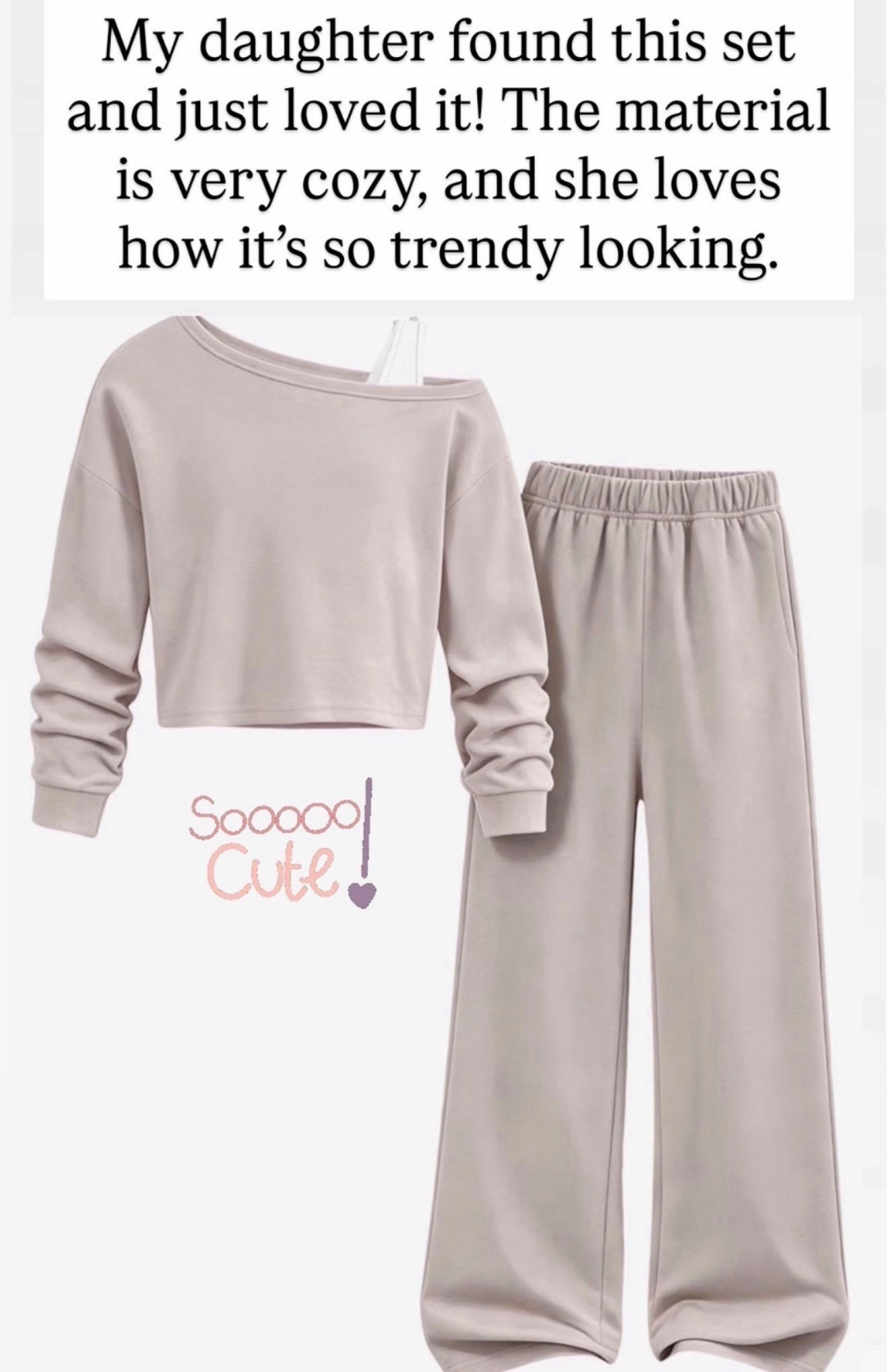 Love this set for my daughter. It’s so cute and so great for School or the weekend.

#LTKKids