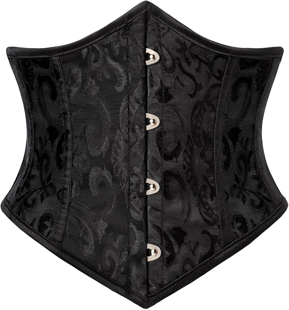 Scarlet Darkness Corset Belt for Women Fishbone Wide Waist Corset Pirate Belt | Amazon (US)
