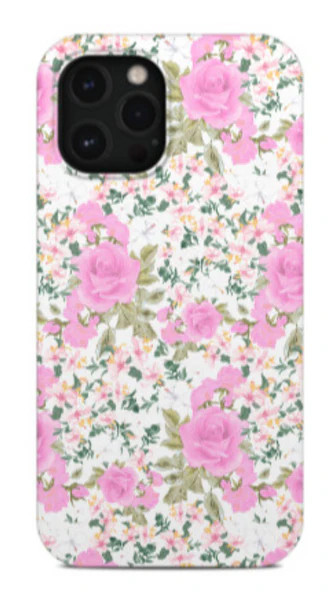 love shack fancy x minnie & emma sunset harbor rose phone case | Minnie and Emma Correspondence/Cabana 16