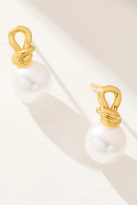 Knotted Pearl Earrings | Anthropologie (US)