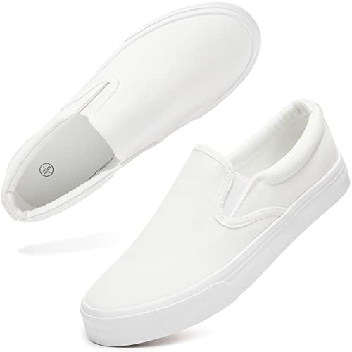 Women's Canvas Slip On Sneakers Non Slip Loafers | low top non slip on walking breathable casual ... | Amazon (US)