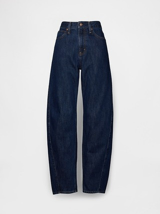 High Rise Barrel Jeans | Gap (CA)