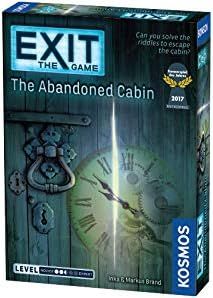 Exit: The Abandoned Cabin | Exit: The Game - A Kosmos Game | Kennerspiel Des Jahres Winner | Fami... | Amazon (US)