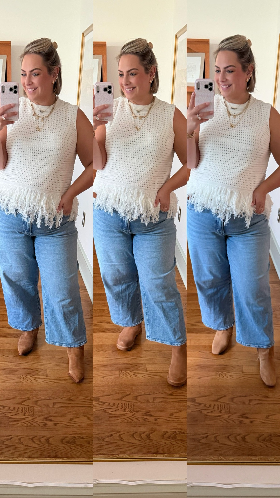 3 *very* cute pairs of booties! I got a 1/2 size up in them all!

#LTKootd