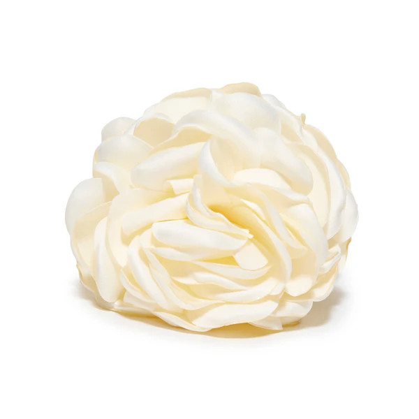 IVORY PEONY FLOWER CLAW CLIP | LELE SADOUGHI