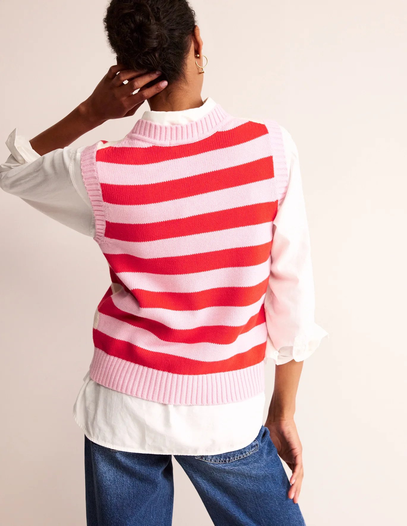 Hotch Potch Cotton Vest | Boden (US)