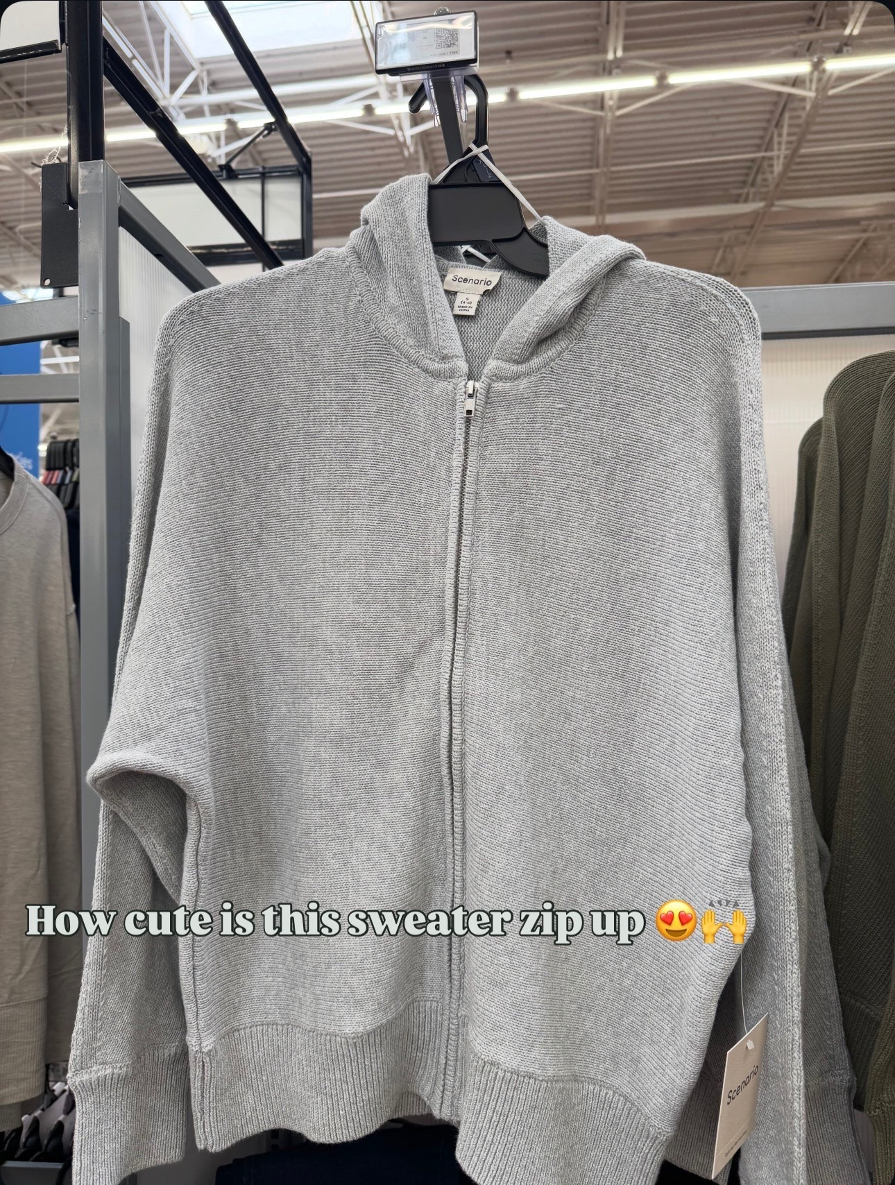 Walmart✨ Scenario Women's and Women's Plus Full Zip Hoodie Sweater, Sizes XS-4X

#LTKWorkwear #LTKSeasonal #LTKgrwm