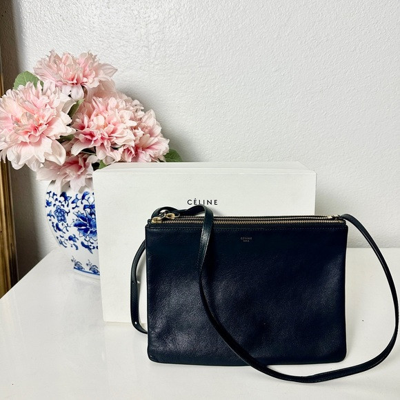 Celine large trio in black | Poshmark