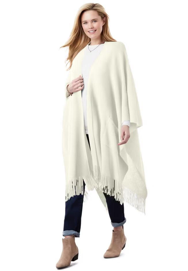 Fringed Cape | Woman Within