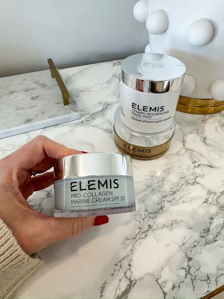 My favorite Elemis pro-collagen cream! I wear this everyday! It goes on so smooth, is not greasy, and has a 30 SPF! Elemis moisturizers // sunscreens // pro-collagen moisturizers // beauty products // skincare 

#LTKGiftGuide #LTKBeauty