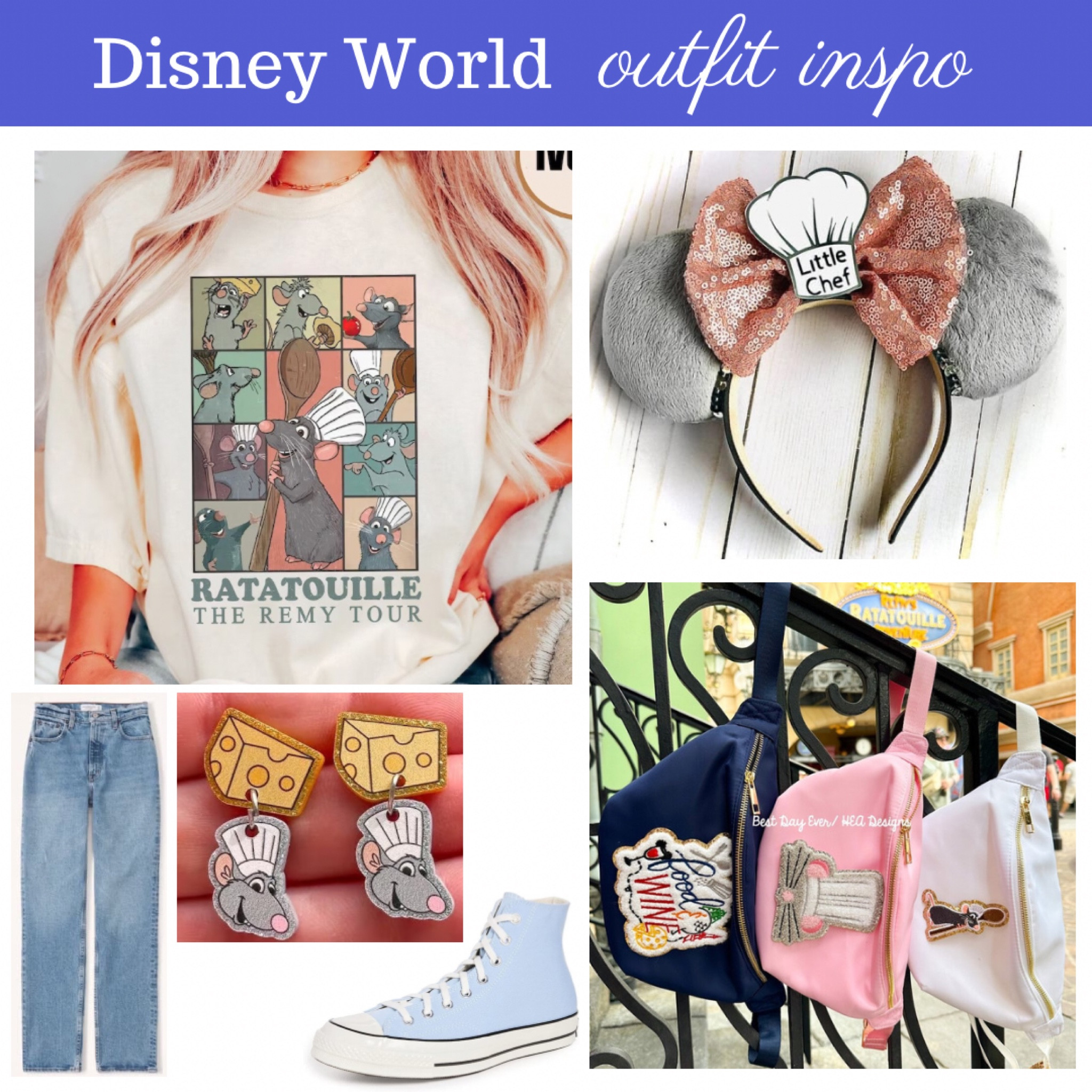 Ratatouille outfit perfect for a day at the Disney Parks

#disneyworld #disneyworldoutfit
#disneyoutfit #ratatouille #disney #ratatouilleoutfit

#LTKstyletip #LTKtravel #LTKfamily