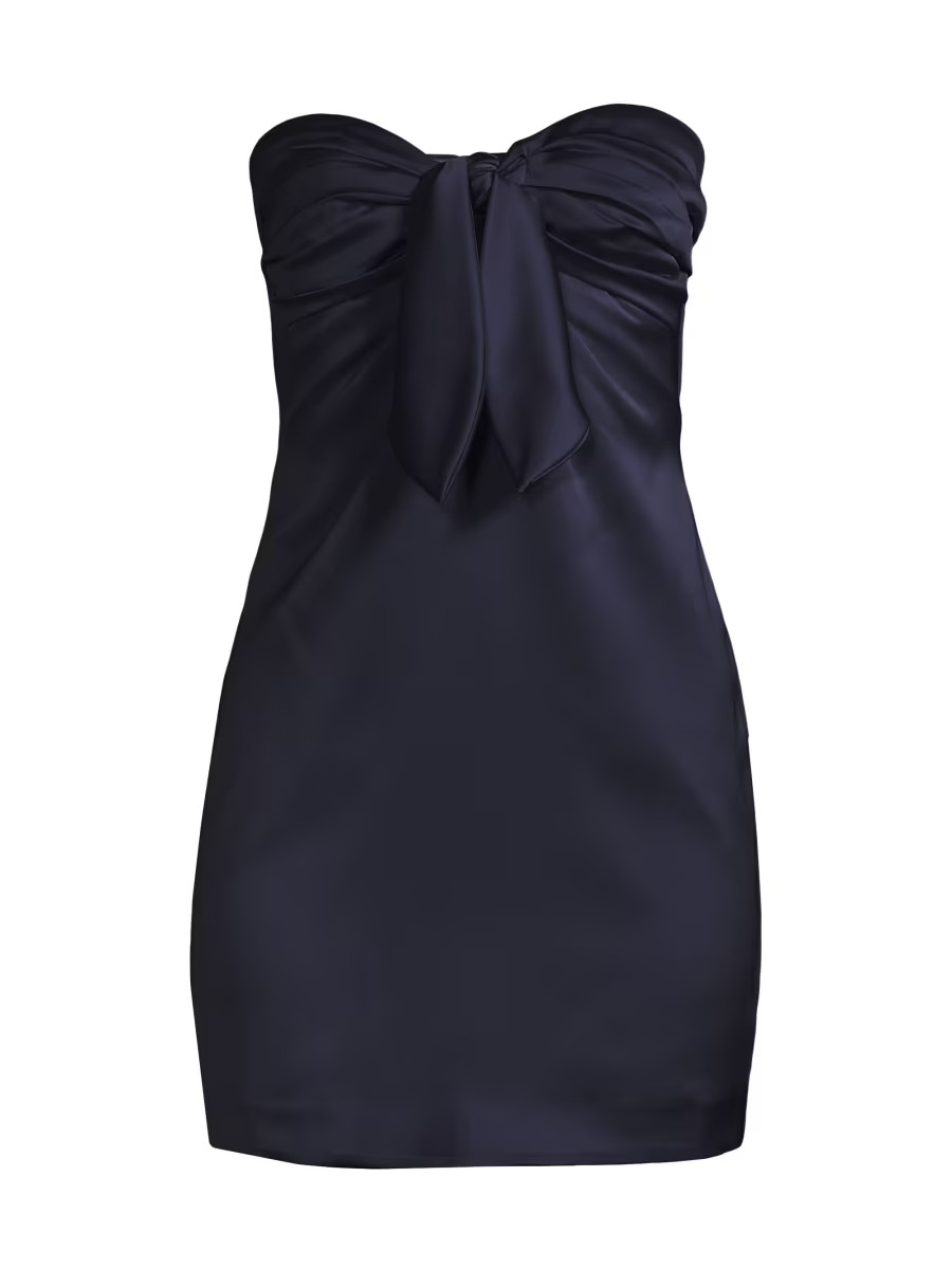 Orion Bow Minidress | Saks Fifth Avenue
