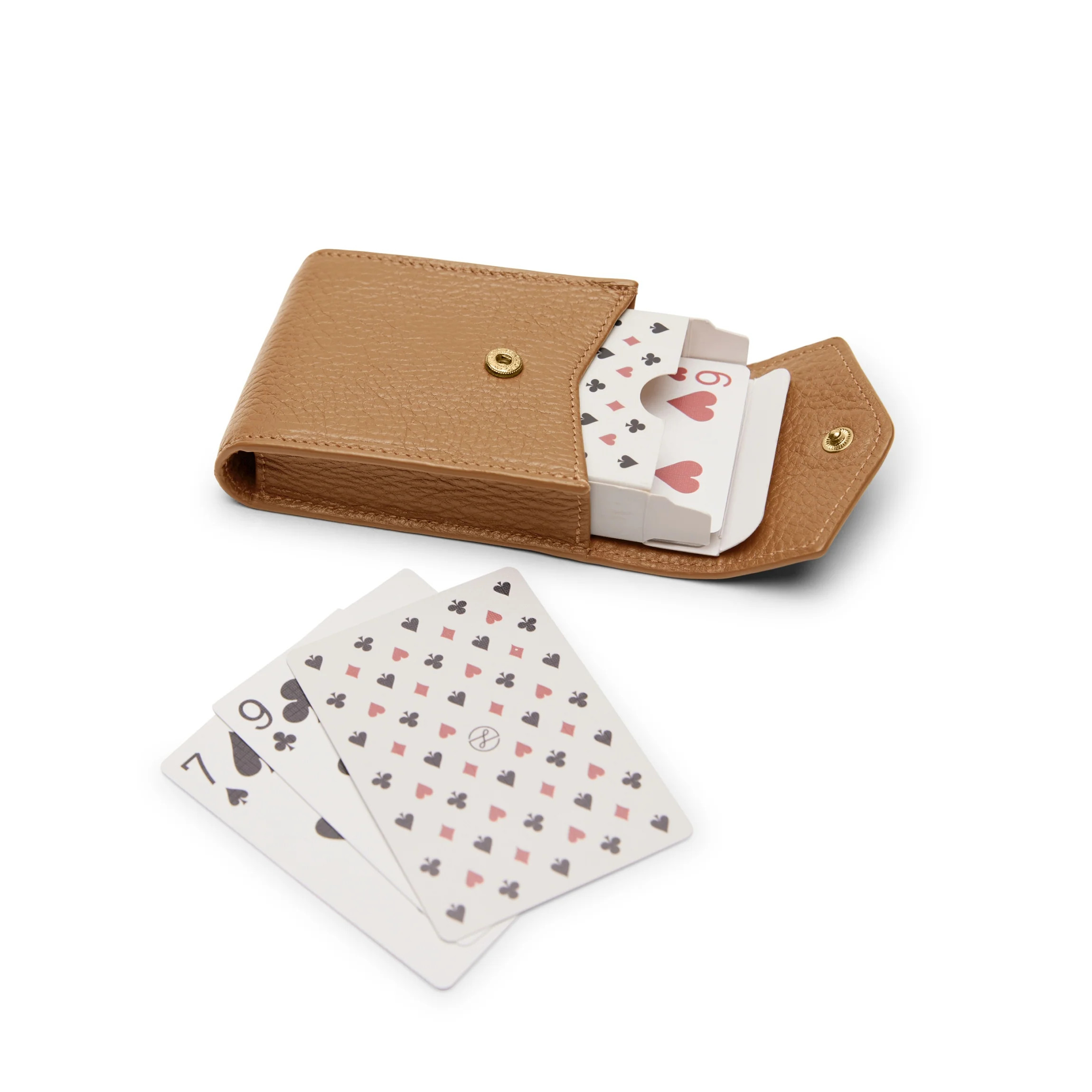 Portable Single Playing Card Case | Leatherology