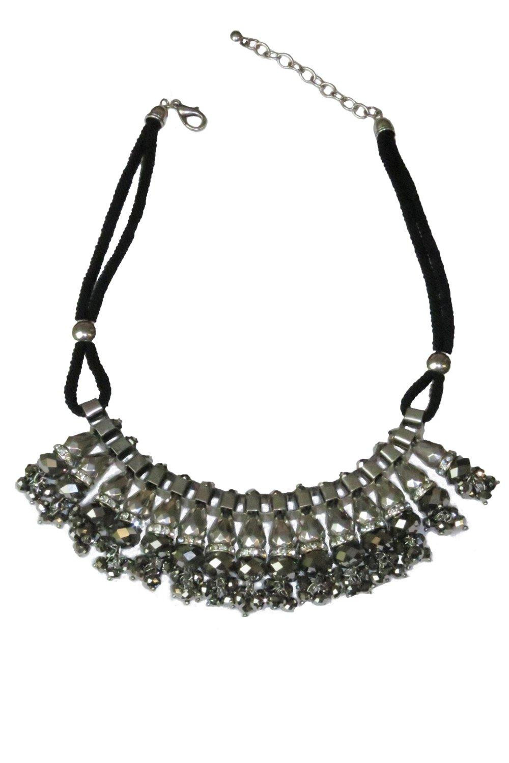 Jewellery | Diamante Tribal Necklace | Paulo Due | Debenhams UK