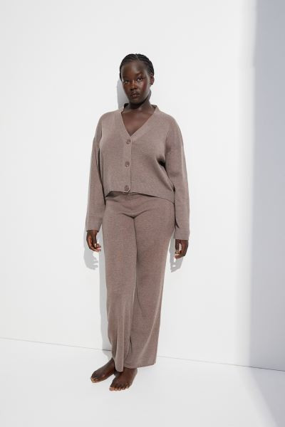 Cárdigan de punto fino - Beige claro - MUJER | H&M ES | H&M (FR, IT, ES, PT, BE)