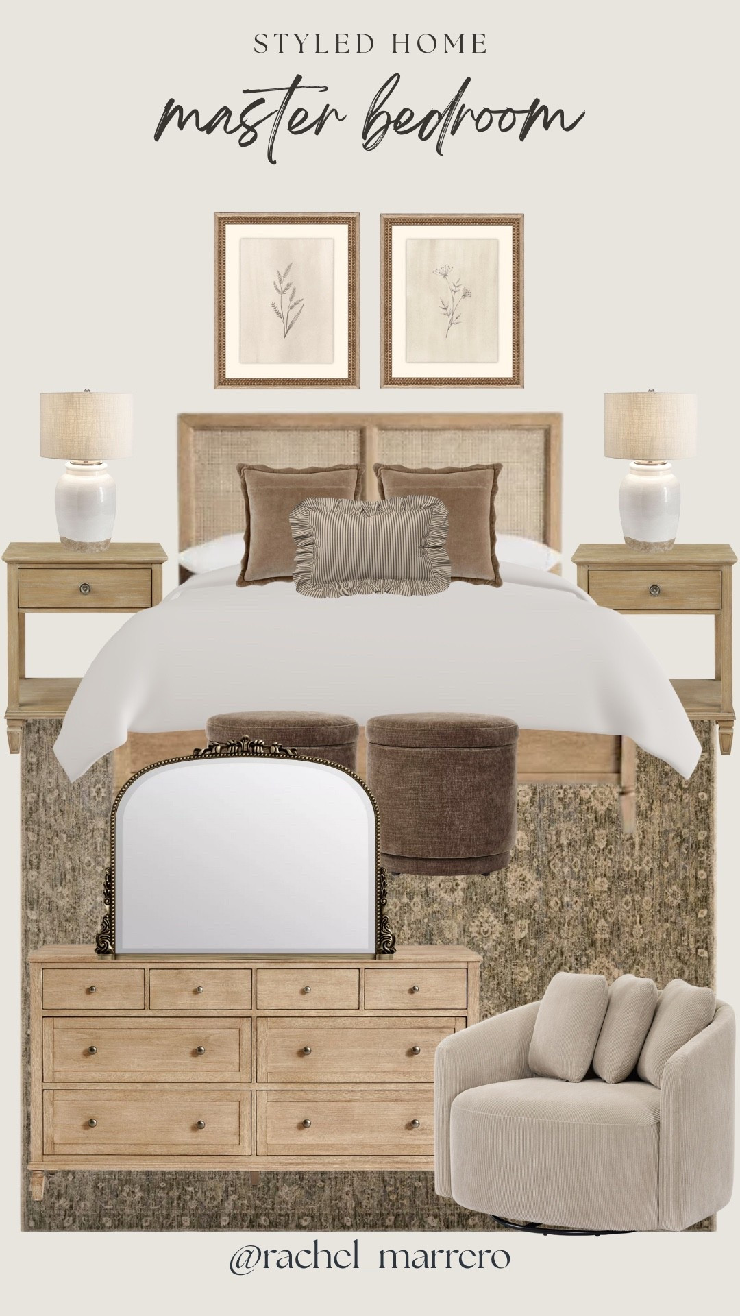 Shop my master bedroom! 


Bed, bedding, looks for less, pottery barn, bedding, rug, nightstand, mirror, dresser, accent chair, lamps, wall art 

#LTKU #LTKHome #LTKStyleTip