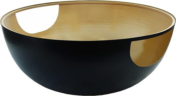 Meridian Furniture DOMA Collection Glass Top Metal Coffee Table Interior, 32" W x 32" D x 15" H, ... | Amazon (US)