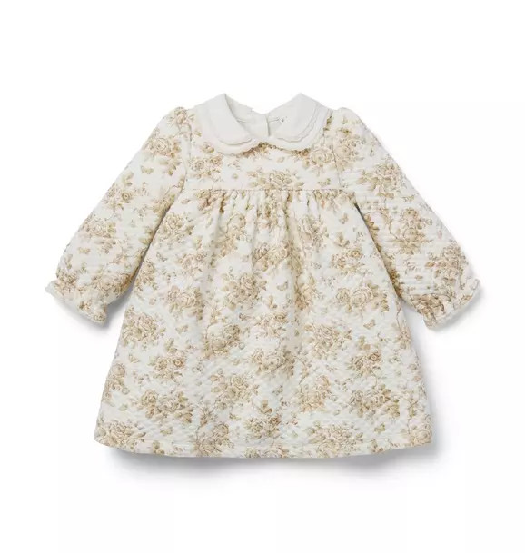 Baby Floral Toile Quilted Dress | Janie and Jack
