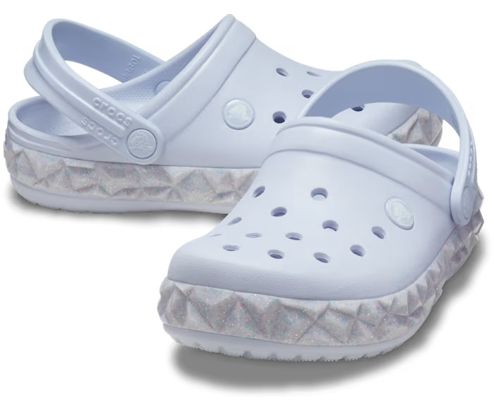 Toddler Crocband™ Geometric Glitter Band Clog | Crocs (US)