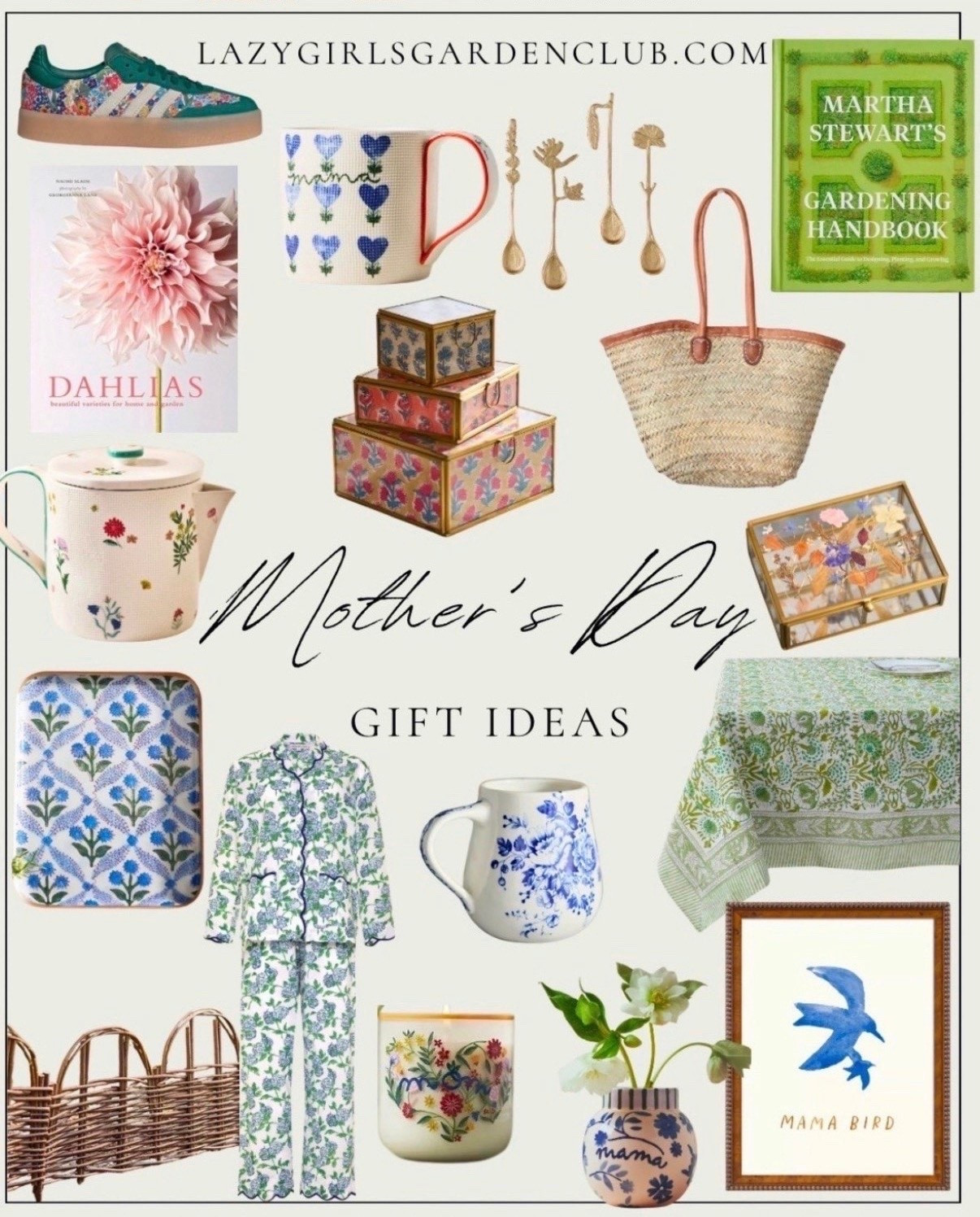 Mother’s Day gift guide for those who love gardening and flowers!

mothers day gift guide, garden lovers gift, flower lovers gift, lazy girls garden club, mothers day ideas, gifts for gardeners, floral gifts, pretty presents, thoughtful gifts, garden inspired, floral obsessed, mothers day 2026, home and garden gifts, ltk gifts, ltk spring style, garden style, flower gifts