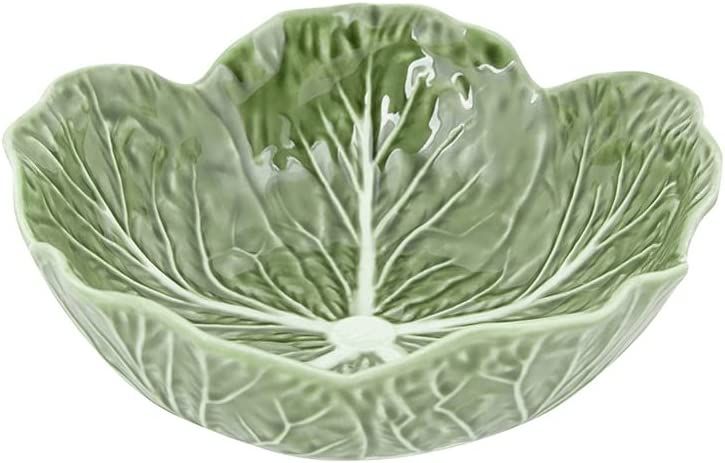 Bordallo Pinheiro Cabbage Green Large Bowl | Amazon (US)
